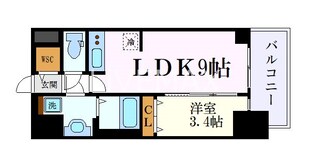 プレサンス名駅南エディフィスの物件間取画像